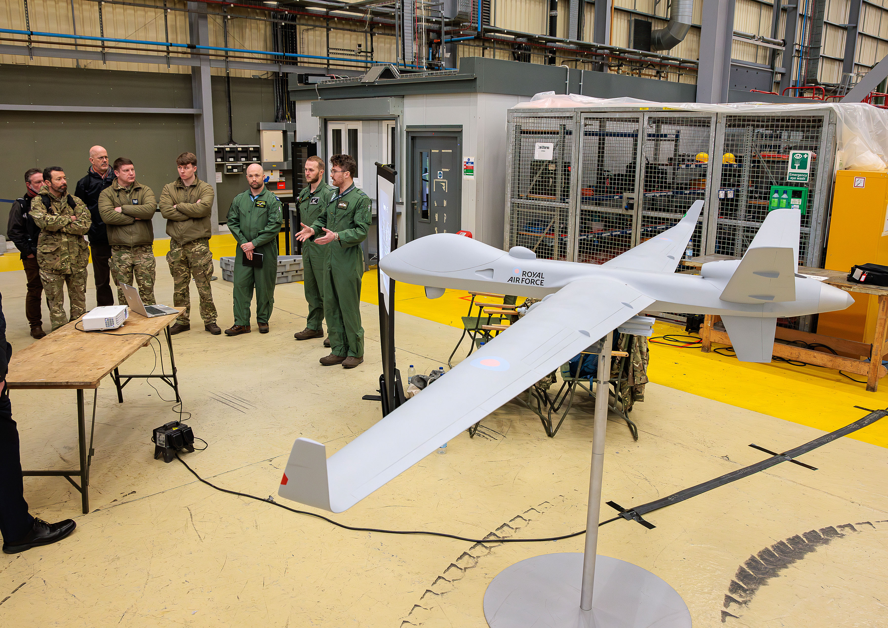 ACPV 25 demonstrated RAF capabilities to Advanced Command and Staff Course (ACSC) students from the Joint Services Command and Staff College (JSCSC) allowing Air and Space to conduct strategic engagement with key stakeholder groups.